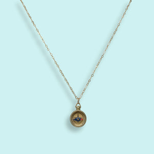 Tiny Compass Necklace