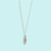 Load image into Gallery viewer, Shell Handled Knife on Gold Chain Necklace