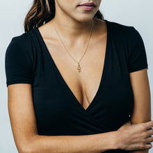Load image into Gallery viewer, Gold Snake Necklace