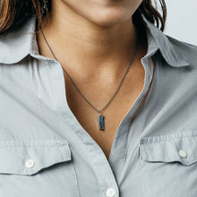 Load image into Gallery viewer, Silver Knife Necklace