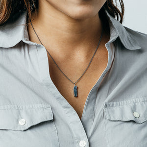 Silver Knife Necklace