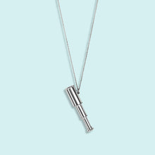 Load image into Gallery viewer, Silver Telescope Necklace