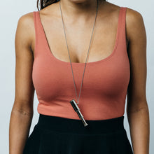 Load image into Gallery viewer, Silver Telescope Necklace