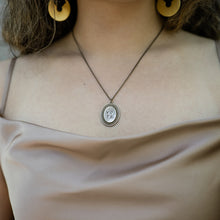 Load image into Gallery viewer, Vote Necklace on Long Oval
