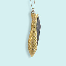 Load image into Gallery viewer, Fish Knife Necklace