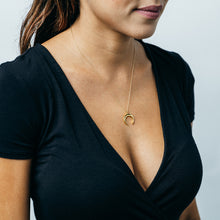 Load image into Gallery viewer, Crescent Moon Necklace