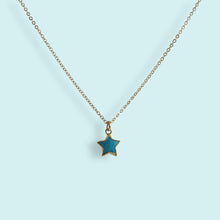 Load image into Gallery viewer, Turquoise Star Stone Necklace