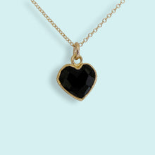 Load image into Gallery viewer, Onyx Heart of Stone Necklace