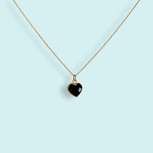 Load image into Gallery viewer, Onyx Heart of Stone Necklace