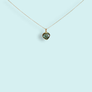 Labradorite Heart of Stone Necklace
