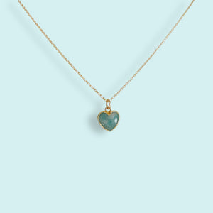 Amazonite Heart of Stone Necklace