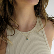 Amazonite Heart of Stone Necklace