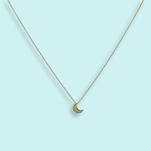 Load image into Gallery viewer, Tiny Moon Necklace