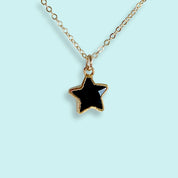 Onyx Star Stone Necklace