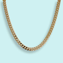 Load image into Gallery viewer, Gold Curb Chain Necklace