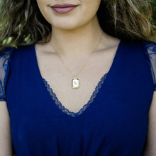 Load image into Gallery viewer, Man-in-the-Moon Locket Necklace