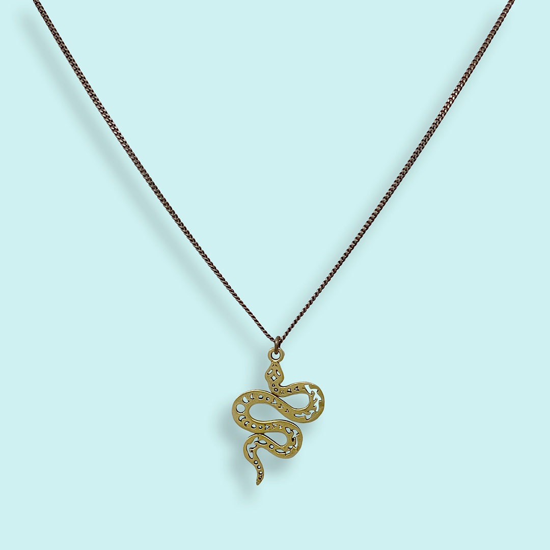 THE OBJECT / PAR Narrow Snake Necklace-24007S – CASDAY