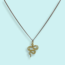 Load image into Gallery viewer, Spangled Snake Necklace