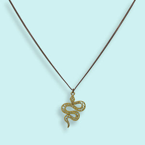 Spangled Snake Necklace
