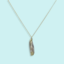 Load image into Gallery viewer, Willow Knife in Abalone Necklace