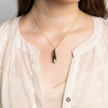 Load image into Gallery viewer, Willow Knife in Abalone Necklace
