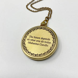 Calendar Necklace