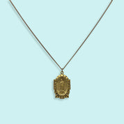 Madonna Medallion Necklace
