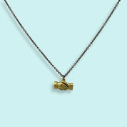 Handshake Necklace