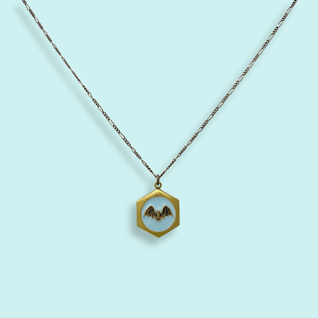 Dusk Flight Bat Necklace