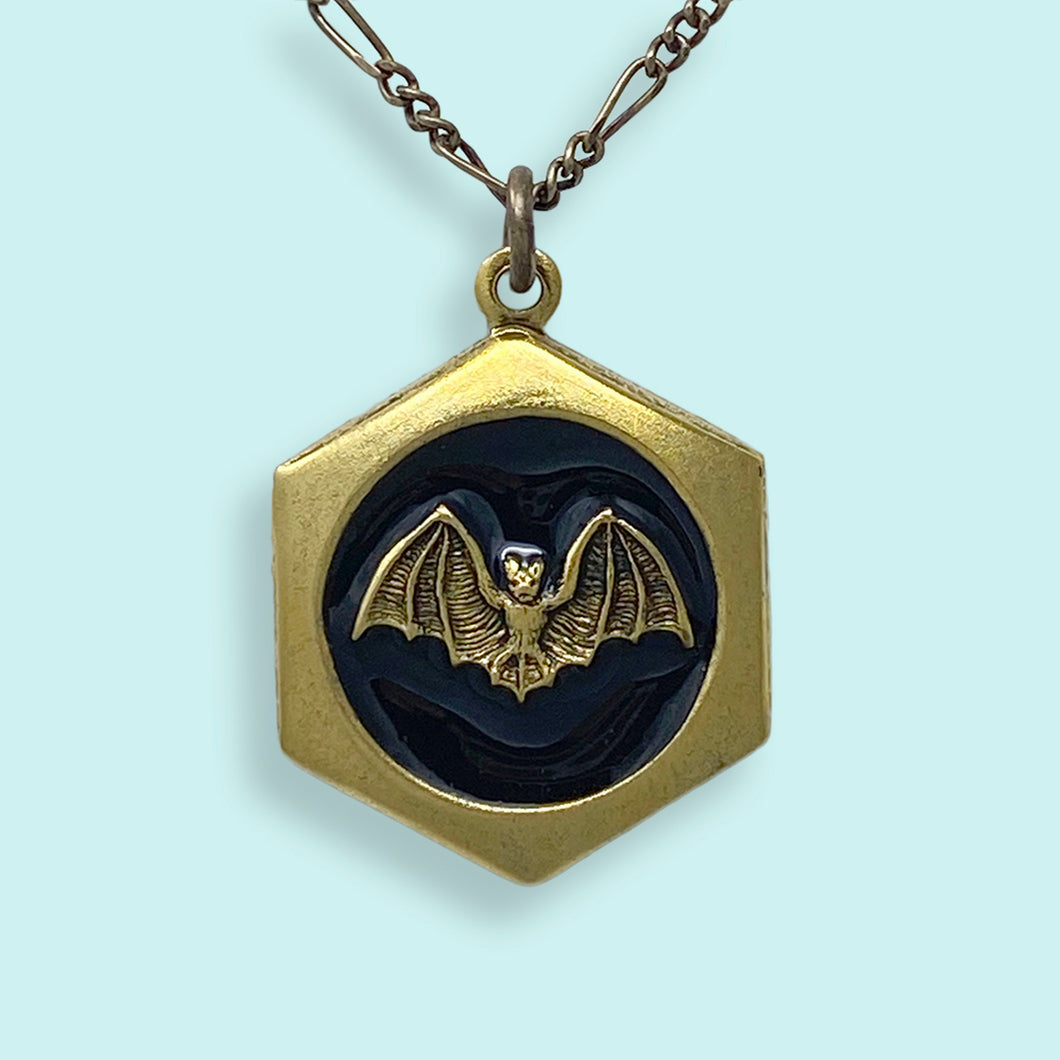 Midnight Flight Bat Necklace
