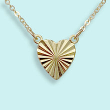 Load image into Gallery viewer, Heart Wave Necklace