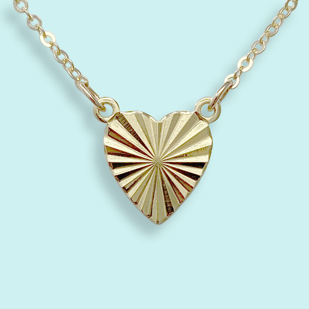 Heart Wave Necklace