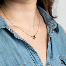 Load image into Gallery viewer, Heart Wave Necklace