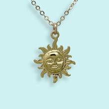 Load image into Gallery viewer, Gold Sunshine Necklace