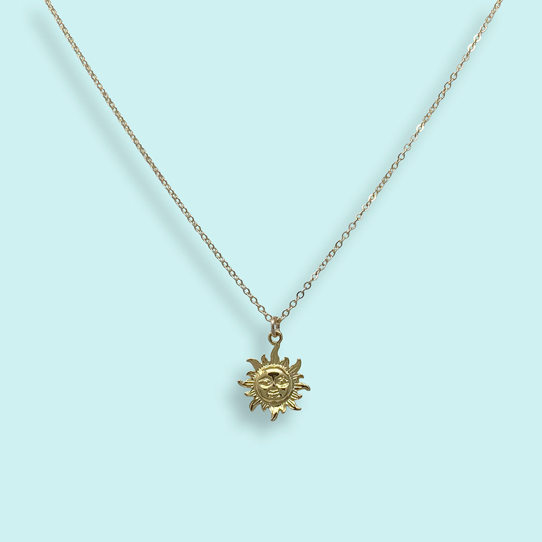 Gold Sunshine Necklace