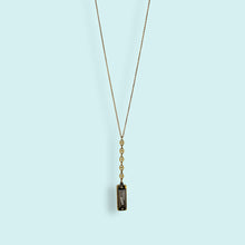 Load image into Gallery viewer, Black Anchor Drop Harmonica Necklace