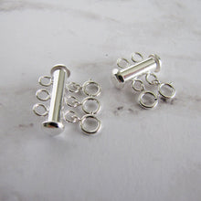 Load image into Gallery viewer, Sterling Silver Layering Detangler Clasp
