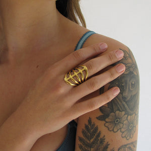 Gold Gladiator Ring