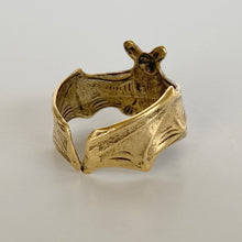 Load image into Gallery viewer, Gold Bat Ring