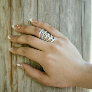 Silver Gladiator Ring