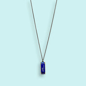 Blue Harmonica Necklace - Ornamental Things