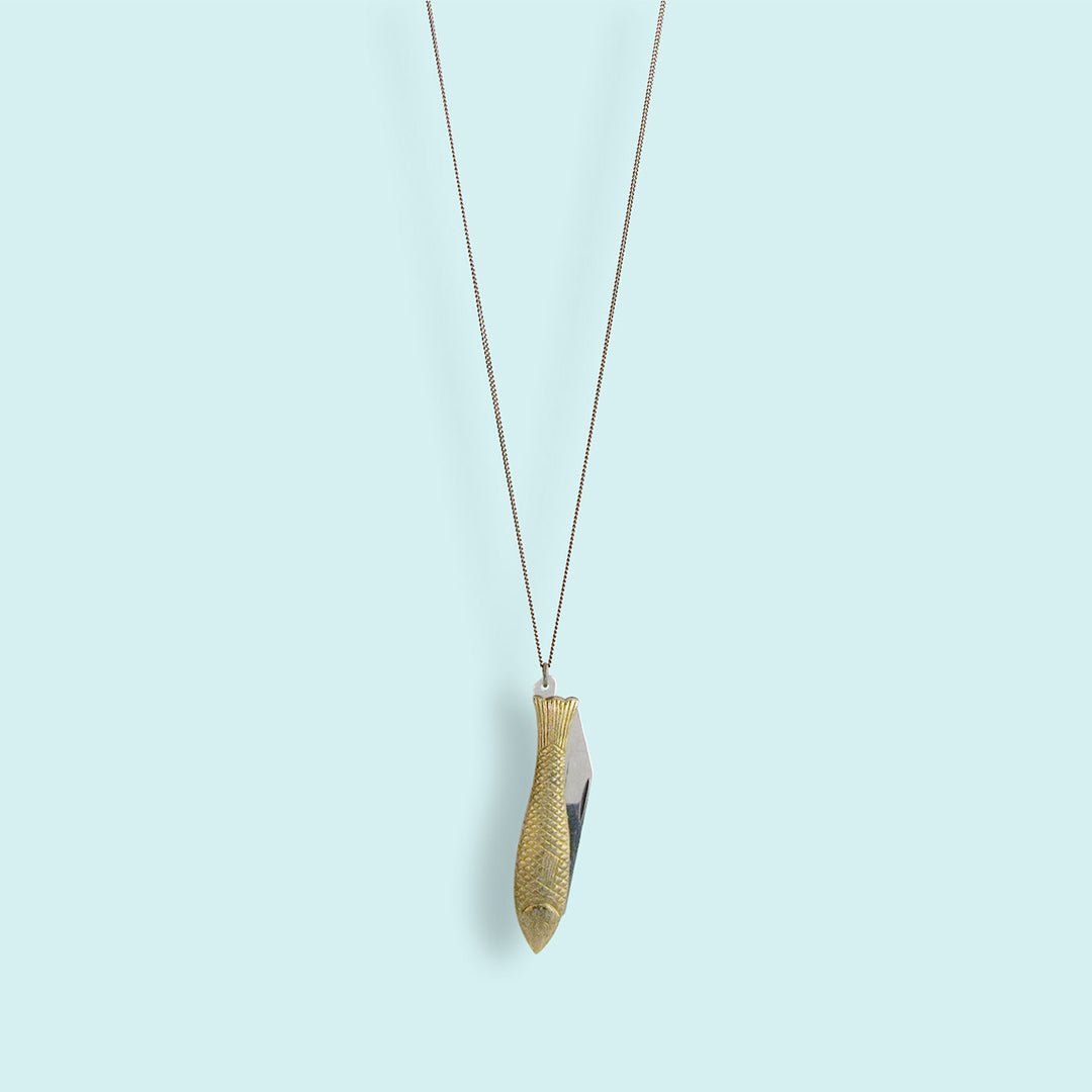 Fish Knife Necklace - Ornamental Things