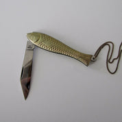Fish Knife Necklace - Ornamental Things