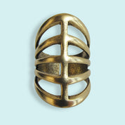 Gold Gladiator Ring - Ornamental Things