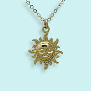 Gold Sunshine Necklace - Ornamental Things