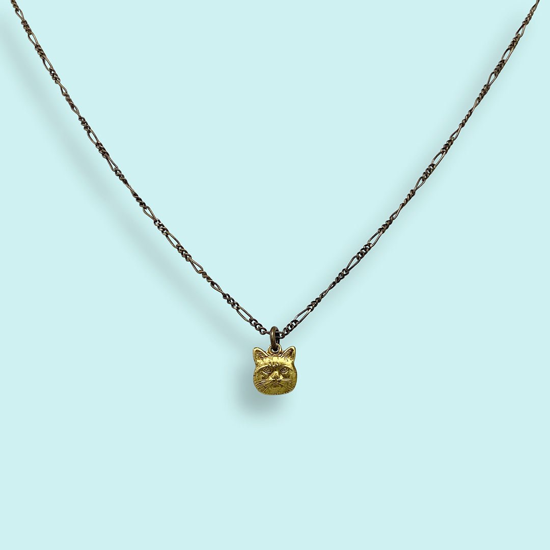 Here Kitty Cat Necklace - Ornamental Things