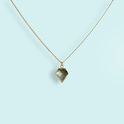 Labradorite Pentagon Necklace - Ornamental Things