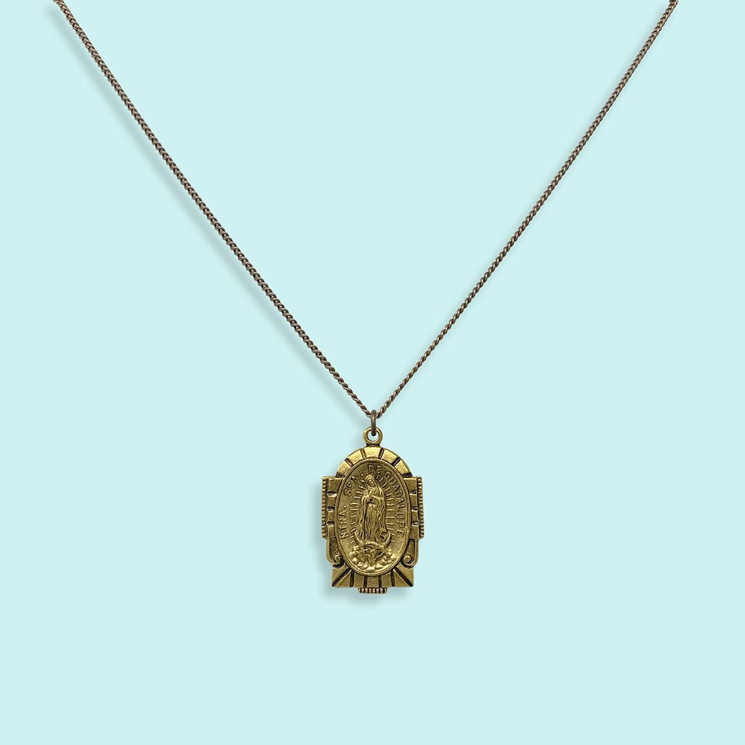Madonna Medallion Necklace - Ornamental Things