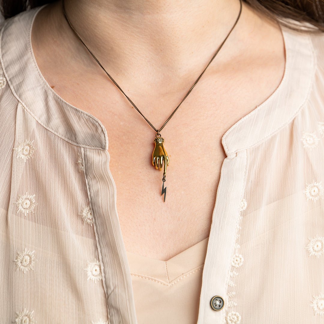 Magicians Hand Necklace - Ornamental Things