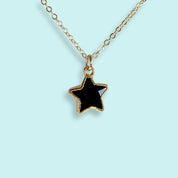 Onyx Star Stone Necklace - Ornamental Things